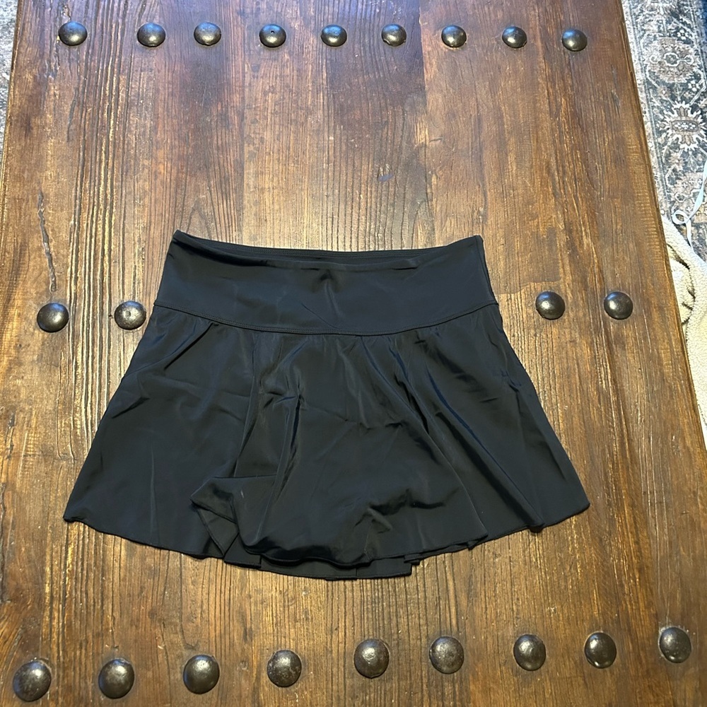 Chic Black Skater Skirt